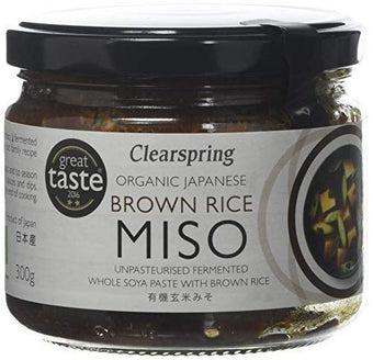 Clearspring Organic Miso Johsen Brown Rice - Unpasteurised 300g