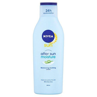 Nivea Sun Moisturisingafter Sun Lotion With Aloe Vera Silky Skin Feeling 200ml