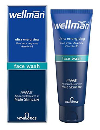 Vitabiotics Wellman Face Wash - 125 ml