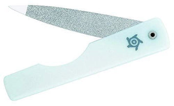 Pfeilring1115W Foldingnail File 11.5 Centimeter With White Handle
