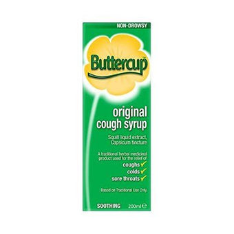 Buttercup Cough Mixture Syrup Original 200 Ml