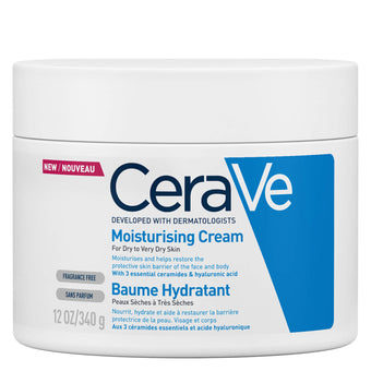 CeraVe Moisturising Cream for Dry to Very Dry Skin 340g