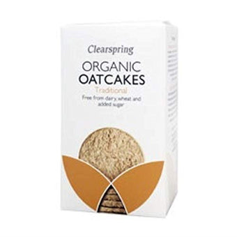Clearspring Organic Oatcakes - Traditional 200g