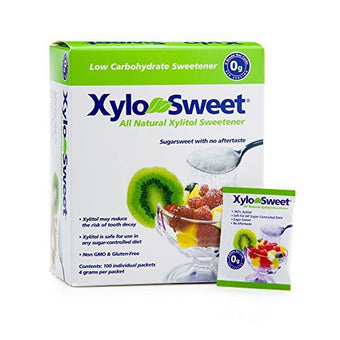 Xylo Sweet, Natural Xylitol Sweetener (4g Packets, 100 Count)