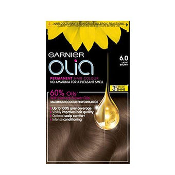 Garnier Olia Permanent Hair Colour 6.0 Light Brown