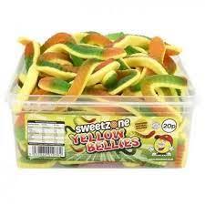 Sweetzone Yellow Bellies Tub 960g