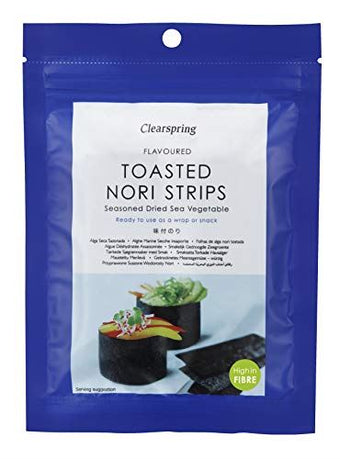 Clearspring Nori Strips - Toasted 13.5g