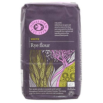 Doves Farm White Rye Flour - Organic 1kg