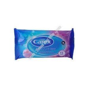 Carex Sensitive Soft Cleansing15 Wipes