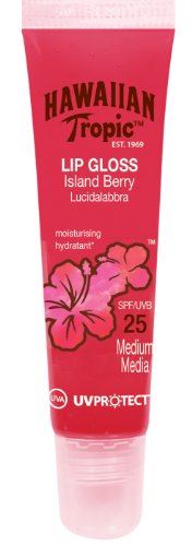Hawaiian Tropic Spf25 Island Berry Lip Gloss 20ml