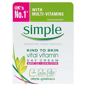 Simple Kind To Skin Vital Vitamin Day Cream 50ml