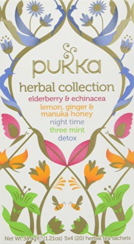 Pukka Herbal Tea Collection Bags -  1 Box - 20 Tea bags