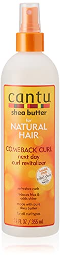 Cantu Comeback Next Day Curl Revitalizer, 12 Fluid Ounce