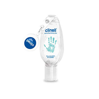 Clinell Hand Sanitising Gel with Retractable Clip - 50ml