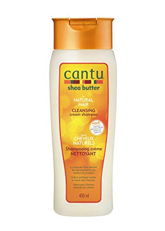 Cantu Shea Butter for Natural Hair Sulfate-Free Cleansing Cream Shampoo, 13.5 Ounce