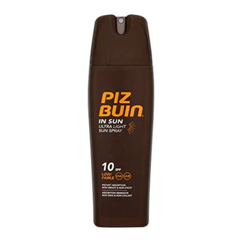 Piz Buin In Sun Tan Lotion Ultra Light Spray SPF 10 200ML