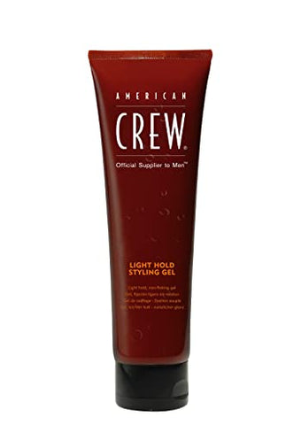 American Crew Light Hold Styling Gel, Light, 8.4 Ounce Tube