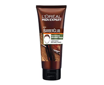 L'Oreal Men Expert Men's Hair Styling Cream Barber Club Texturising Grooming Cream, 100 ml