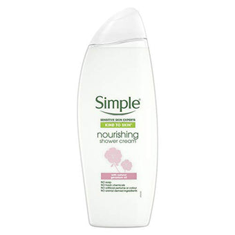 Simple Kind to Skin Nourishing Shower Cream Geranium Oil 500ml