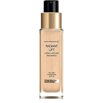 Max Factor Radiant Lift Foundation with SPF30 and Hyaluronic Acid 075 Golden Honey  30ml