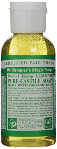Dr. Bronner Liquid Soap Almond Travel Size 2 Oz