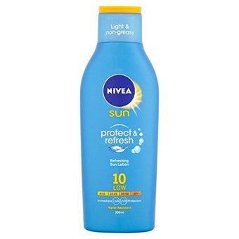 Nivea Protect And Refresh Sun Lotion With Spf 10 Low - 200ml