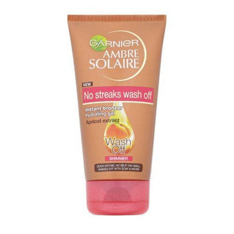 Garnier Ambre Solaire No Streaks Instant Bronzer Gel Wash Off Shimmer 150