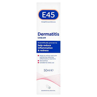 E45 Dermatitis Cream for Inflammation and Redness - 50ml