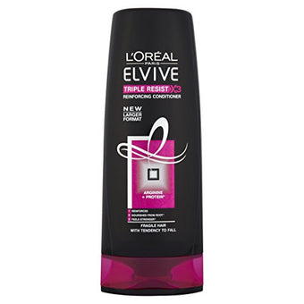 L'Oreal Elvive Triple Resist Fragile Hair Conditioner 500ml