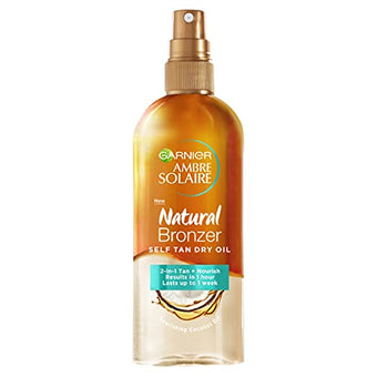 Garnier Ambre Solaire Natural Bronzer Self Tan Dry Oil 150 ml