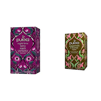 Pukka Organic Night Time Berry Herbal Tea 20 Bags