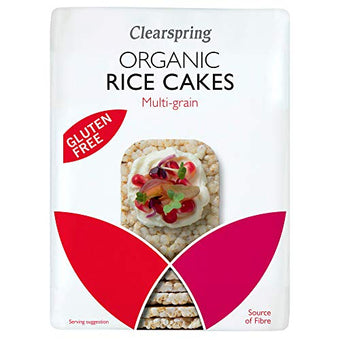 Clearspring Multigrain Rice Cakes - Organic 130g