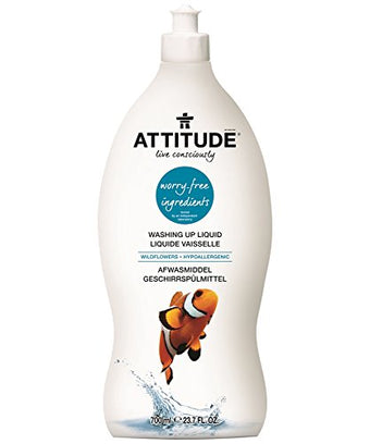 Attitude Washing Up Liquid - Wildflowers 700ml