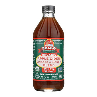 Braggs Organic Apple Cider Vinegar & Honey Blend 473ml