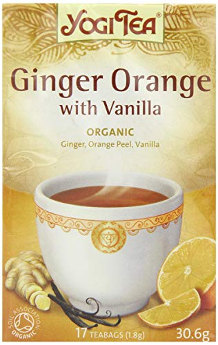 Yogi Tea Ginger Orange & Vanilla Tea 17 Bags