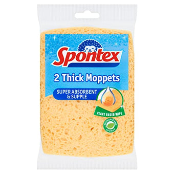 Spontex Thick Moppets 2Pack