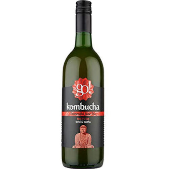 Go Kombucha  Fermented Raw Red Pu-Erh Tea 750ml