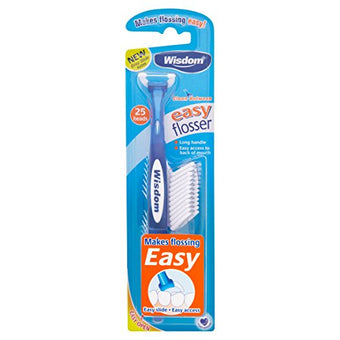 Wisdom Easy Daily Flosser 25 Refills - Pack Of 3