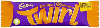 Cadbury Twirl Orange Chocolate Bar 43g