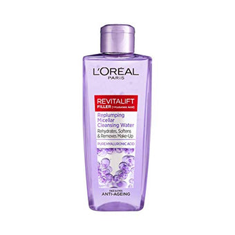 L'Oreal Paris Revitalift Filler [+ Hyaluronic Acid] Cleansing Micellar Water 200ml