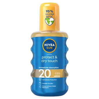Nivea Sun Invisible Protect Sun Spray, Spf 20  200 Ml