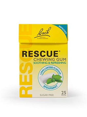 Rescue Spearmint Chewing 17 Pieces of Gum