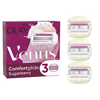 Gillette Venus Comfortglide Sugarberry with Olay 2-in-1 Women's Razor Blades