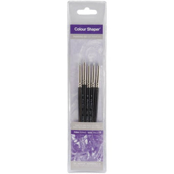 Firm Painting Set Size 0 5 Piece Set