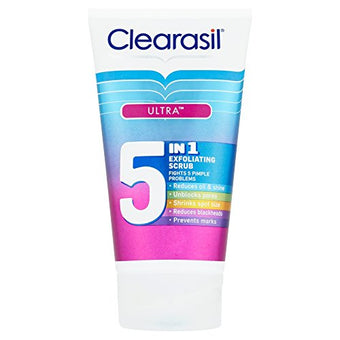 Clearasil Ultra 5in1 Exfoliating Scrub 150ml