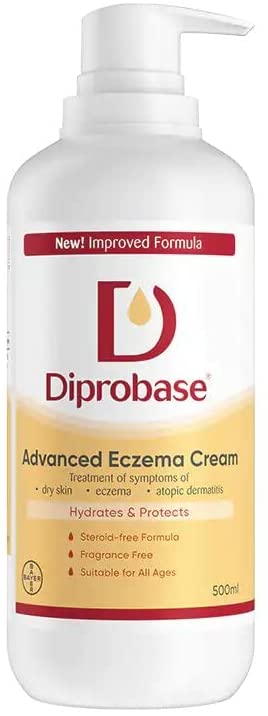 Diprobase Emollient Cream With Pump Dispenser 500g