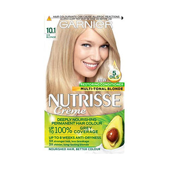 Garnier Nutrisse 10.1 Ice Blonde Permanent Hair Dye