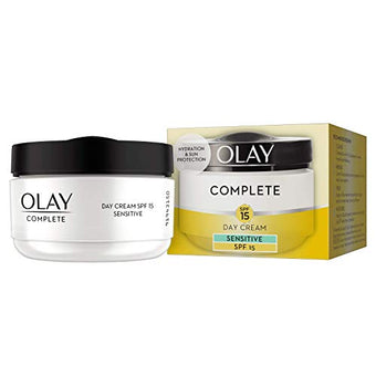 Olay Spf 15 Essentials Complete Care Daily Uv Moisturiser Cream Sensitive 50 Ml