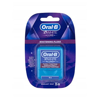 Oral-B 3D White Luxe Floss Radiant Mint 35m