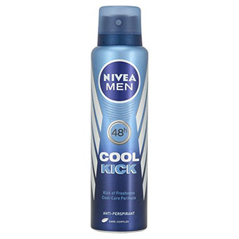 NIVEA Men Cool Kick Anti Perspirant Deodorant Spray, 150ml